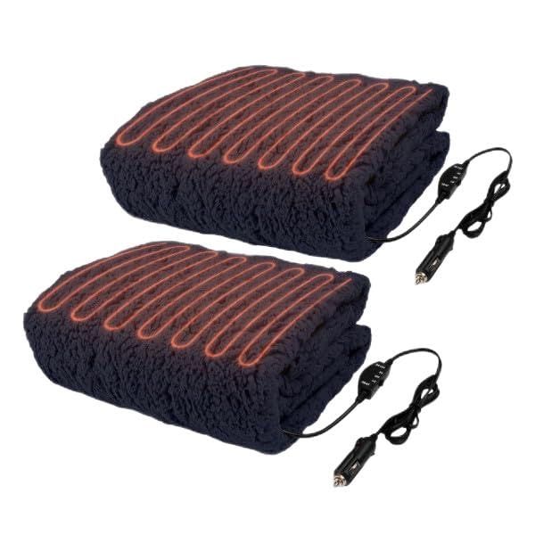 Heated Car Blanket 2-Pack