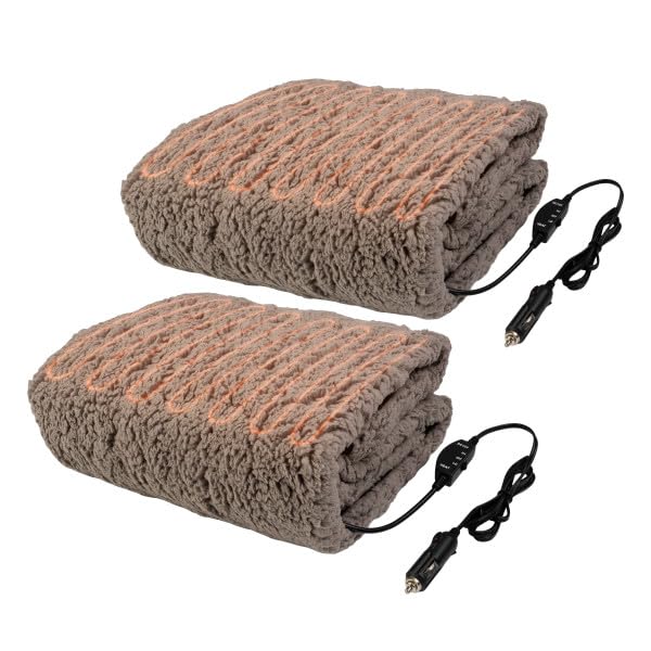 Heated Car Blanket 2-Pack