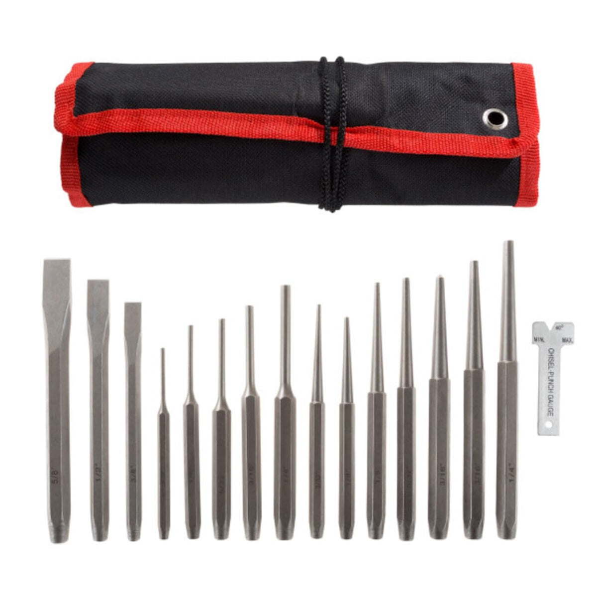 Punch and Chisel Set (16 Piece)