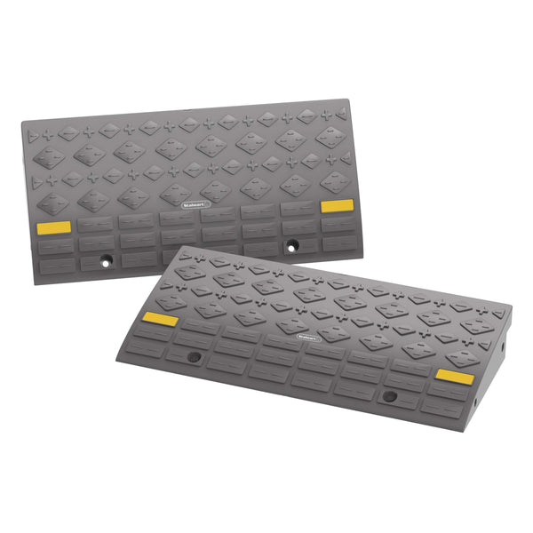 Set of 2 Curb Ramps with 4 Ton Capacity, 2-Pack