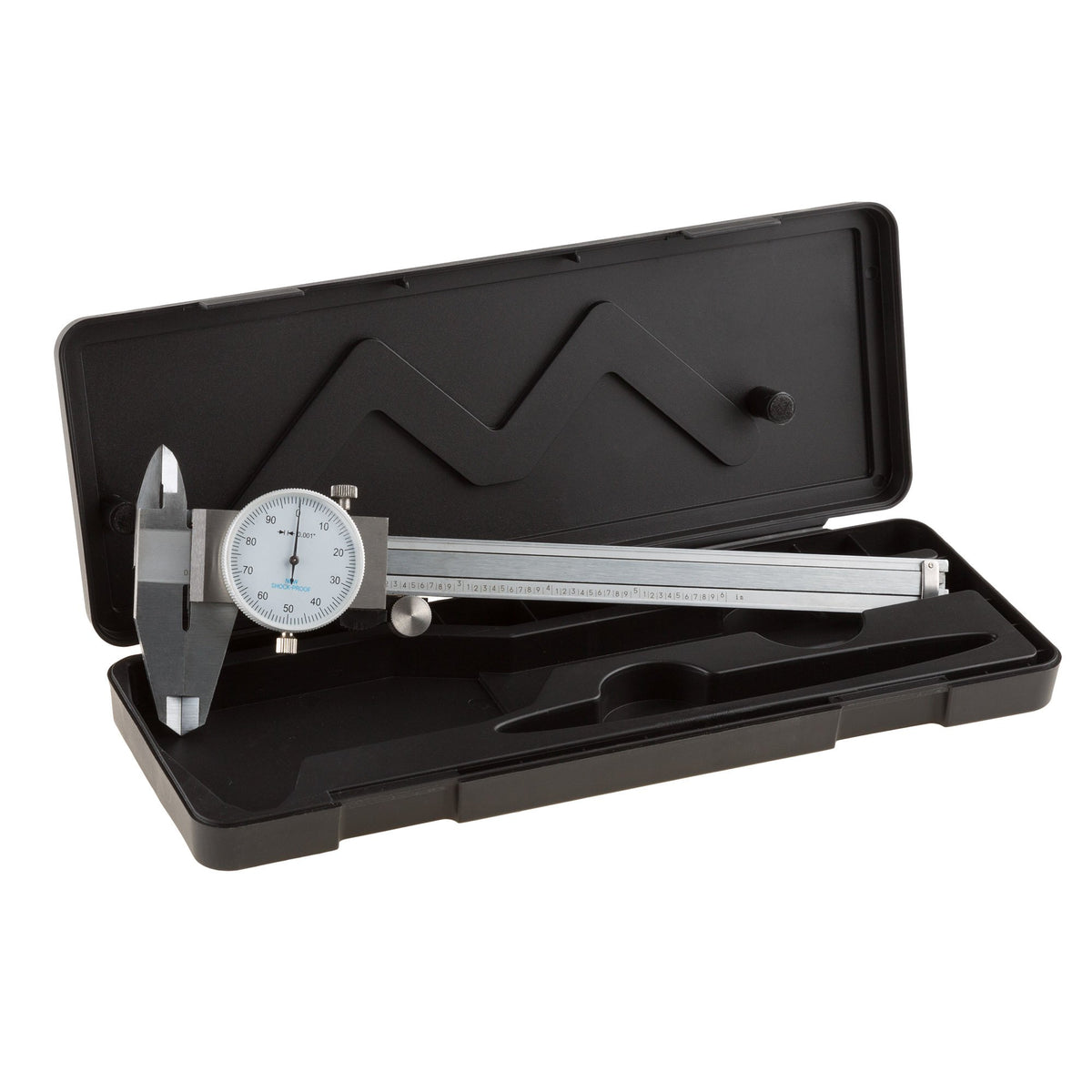 Dial Caliper- Stainless Steel and Shock Proof Tool with Plastic