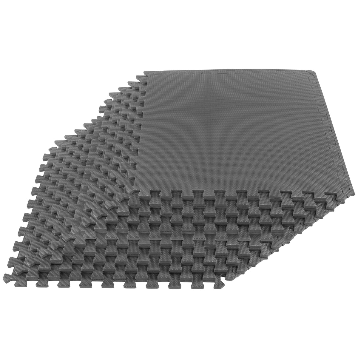 Foam Flooring Tiles 12-Pack Interlocking EVA Foam Pieces Non-Tox